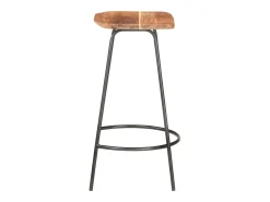 Bancos de bar 4 pcs madeira de acácia maciça