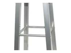 Bancos de bar 2 pcs metal com assento MDF