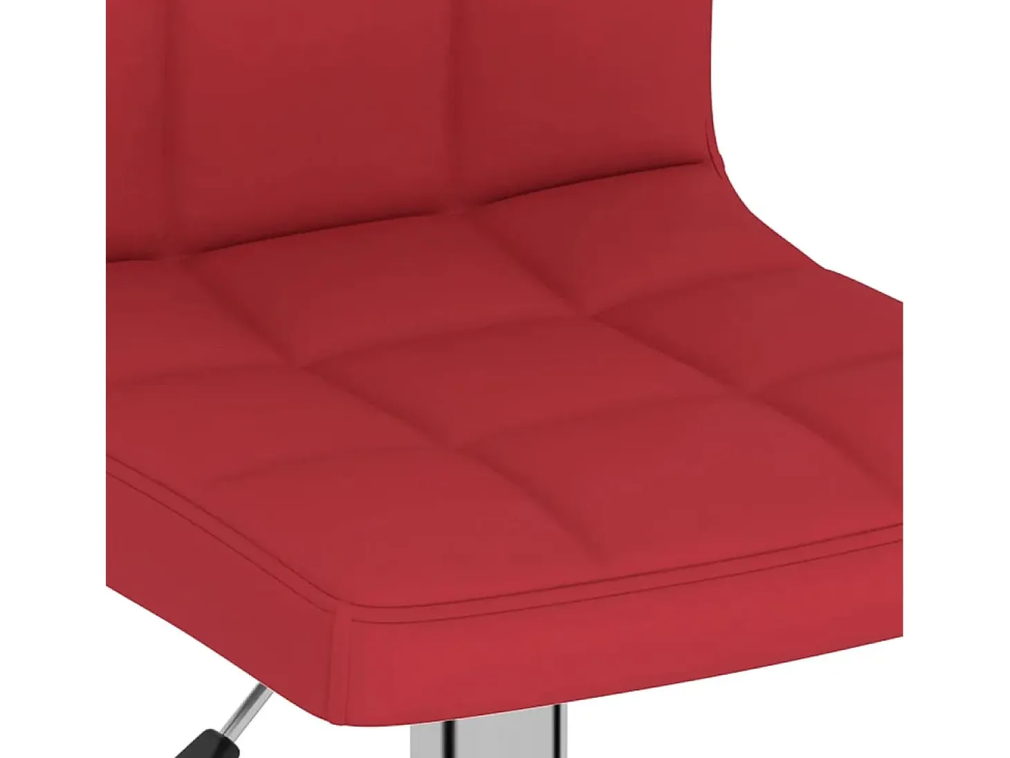 Bancos de bar 2 pcs tecido vermelho tinto