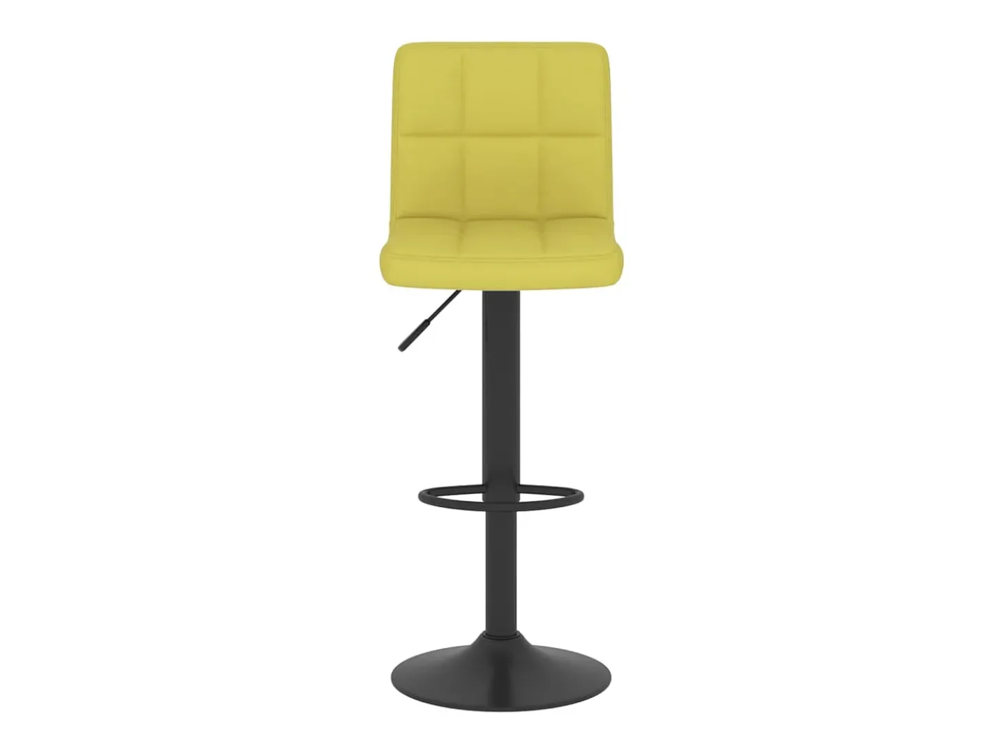 Bancos de bar 2 pcs tecido verde