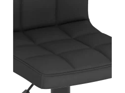 Bancos de bar 2 pcs tecido preto