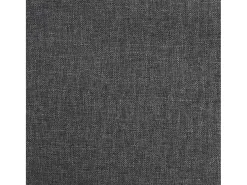 Bancos de bar 2 pcs tecido cinzento-escuro