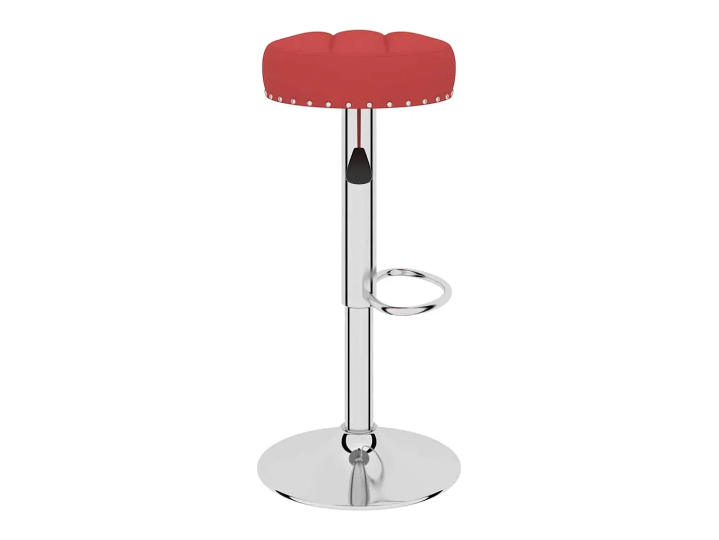 Bancos de bar 2 pcs tecido vermelho tinto