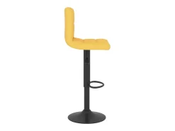 Bancos de bar 2 pcs tecido amarelo mostarda PT920381