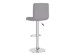 Bancos de bar 2 pcs tecido cinzento-claro