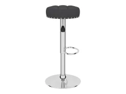 Bancos de bar 2 pcs tecido preto