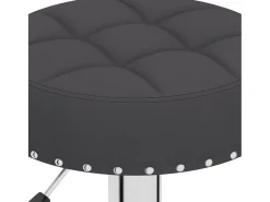 Bancos de bar 2 pcs tecido preto