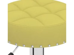 Bancos de bar 2 pcs tecido verde
