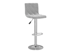 Bancos de bar 2 pcs veludo cinzento-claro PT134162