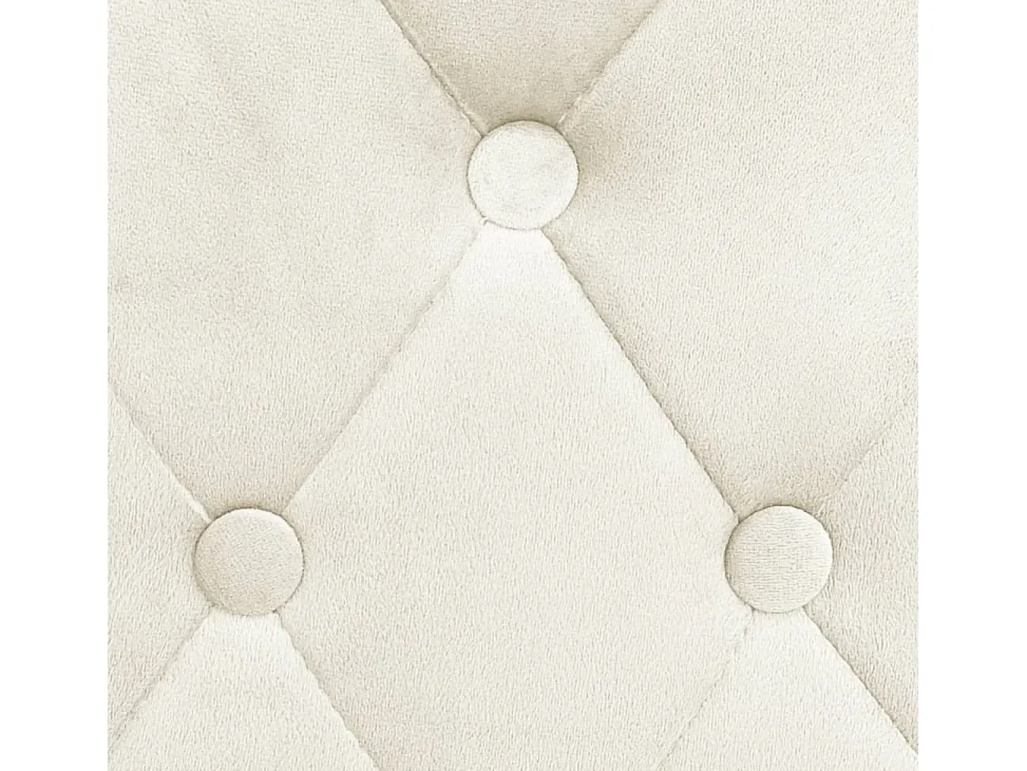 Bancos de bar 2 pcs veludo creme