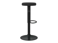 Bancos de bar 2 pcs veludo preto