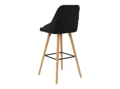Bancos de bar 2 pcs veludo preto PT251997