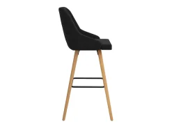 Bancos de bar 2 pcs veludo preto PT251997