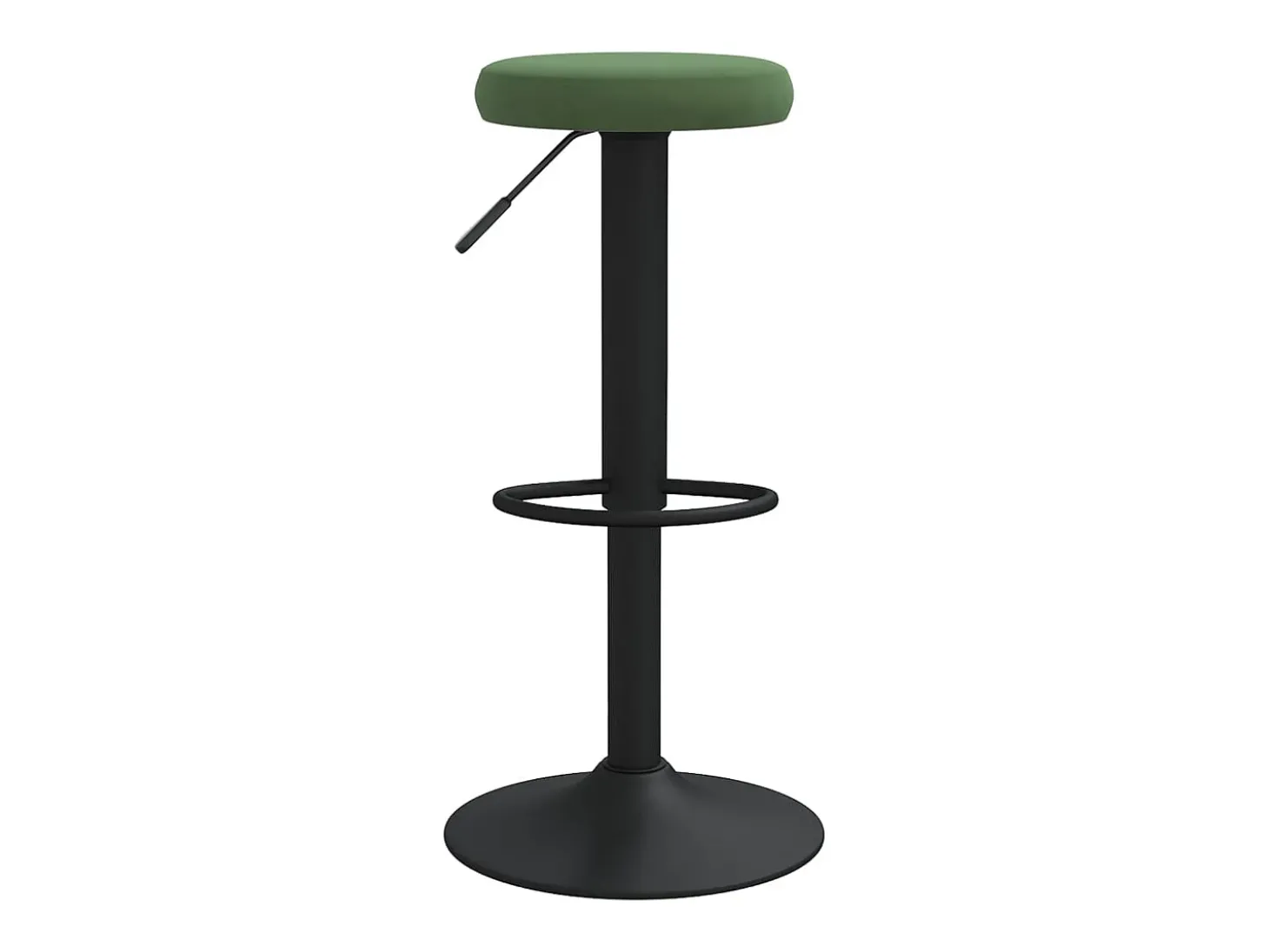 Bancos de bar 2 pcs veludo verde-escuro