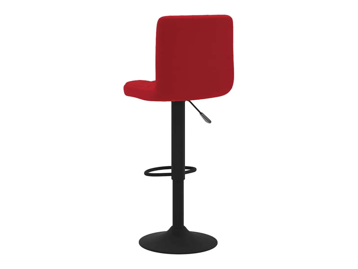 Bancos de bar 2 pcs veludo vermelho tinto