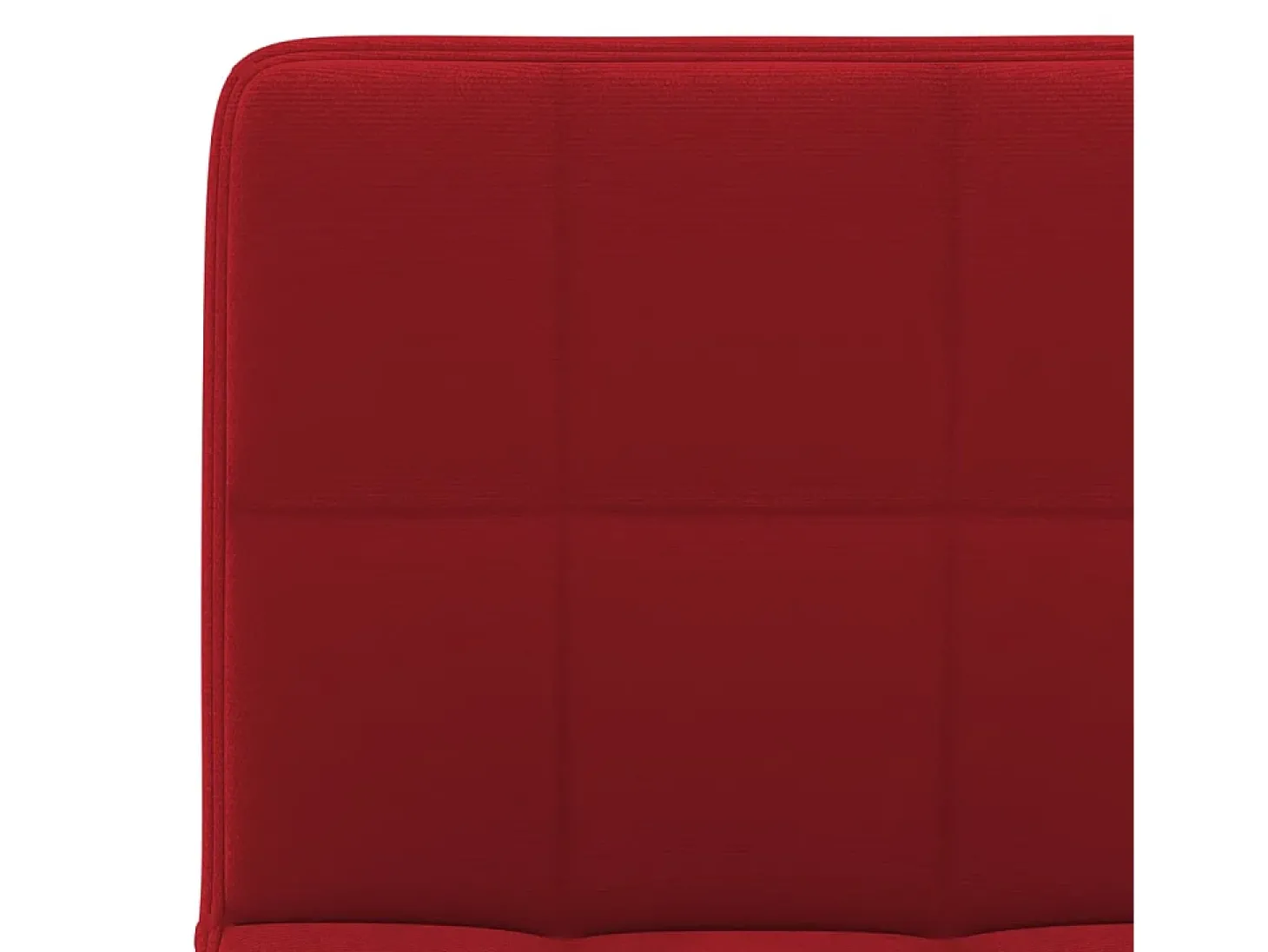 Bancos de bar 2 pcs veludo vermelho tinto