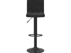 Bancos de bar 2 pcs veludo preto PT234324