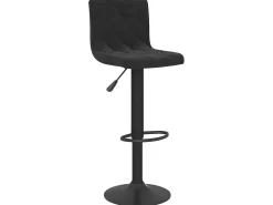 Bancos de bar 2 pcs veludo preto PT234324