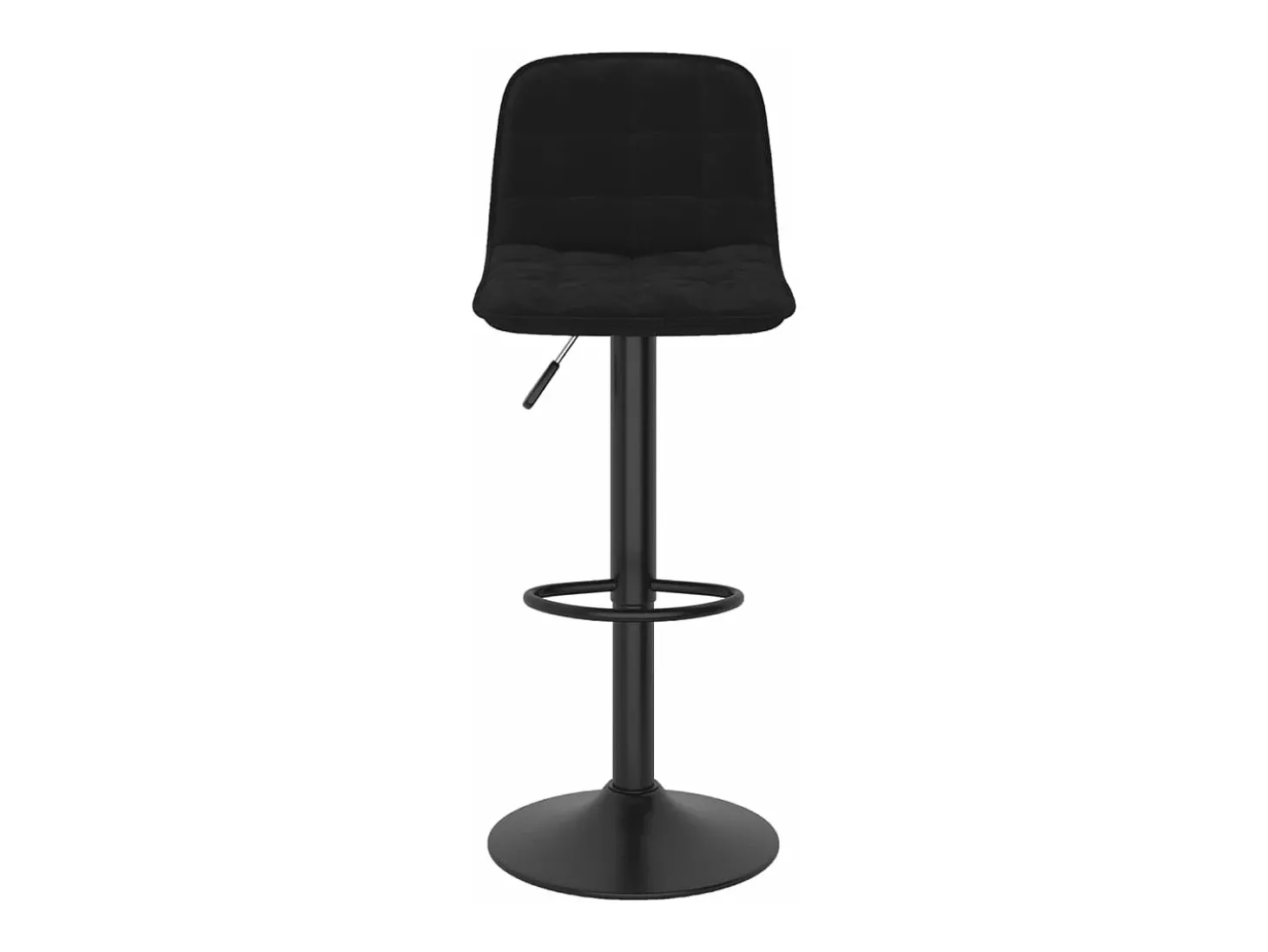 Bancos de bar 2 pcs veludo preto PT779547