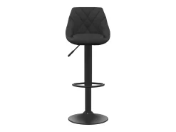 Bancos de bar 2 pcs veludo preto