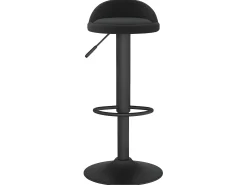 Bancos de bar 2 pcs veludo preto PT608752
