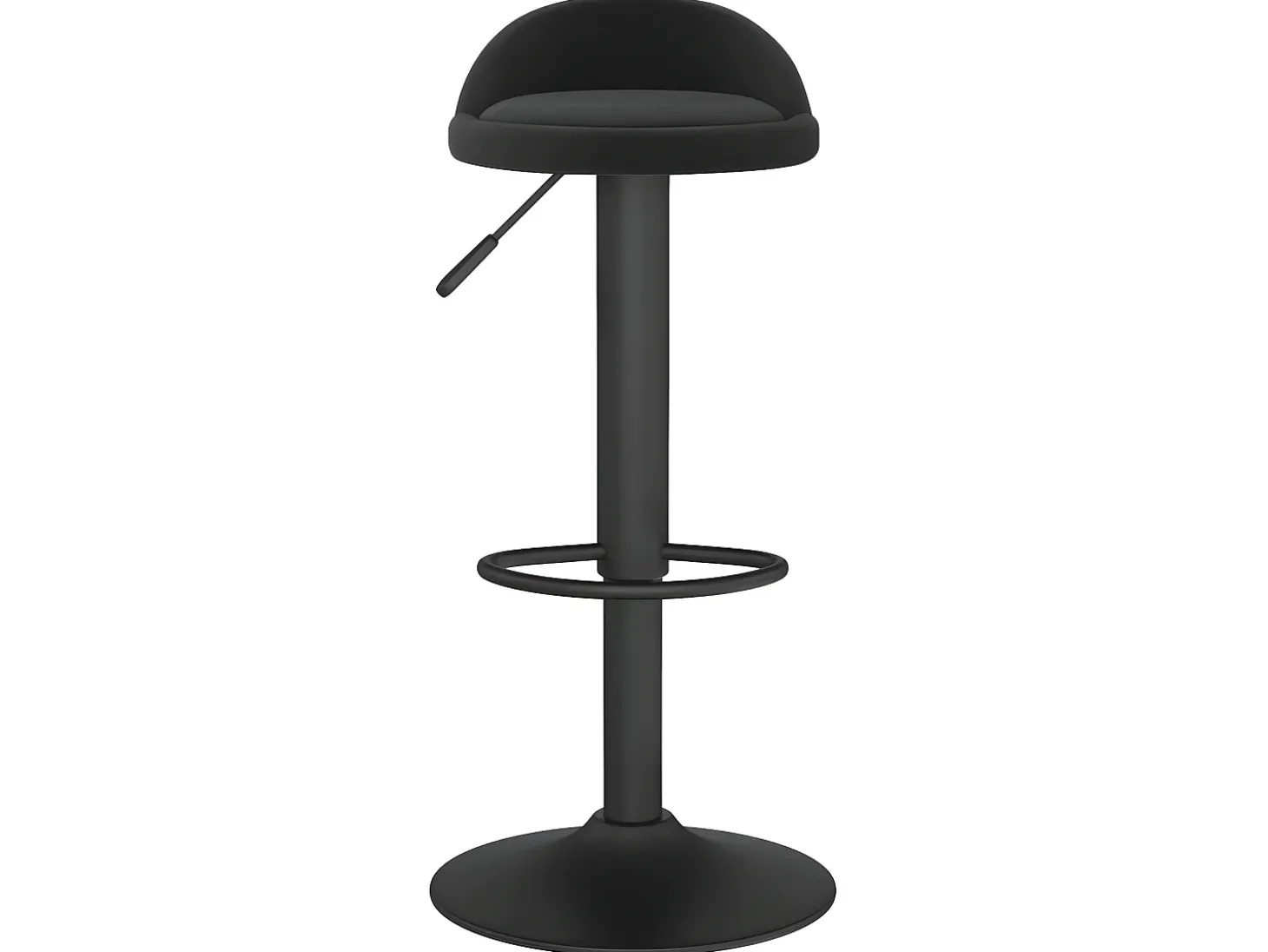 Bancos de bar 2 pcs veludo preto PT608752