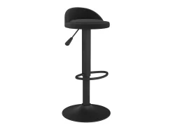 Bancos de bar 2 pcs veludo preto PT608752