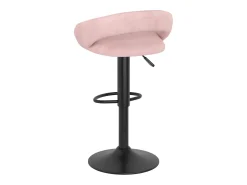 Bancos de bar 2 pcs veludo rosa