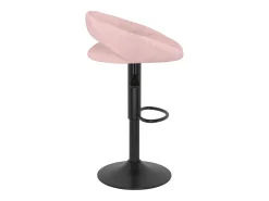 Bancos de bar 2 pcs veludo rosa