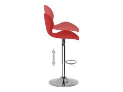 Bancos de bar 2 pcs veludo vermelho tinto