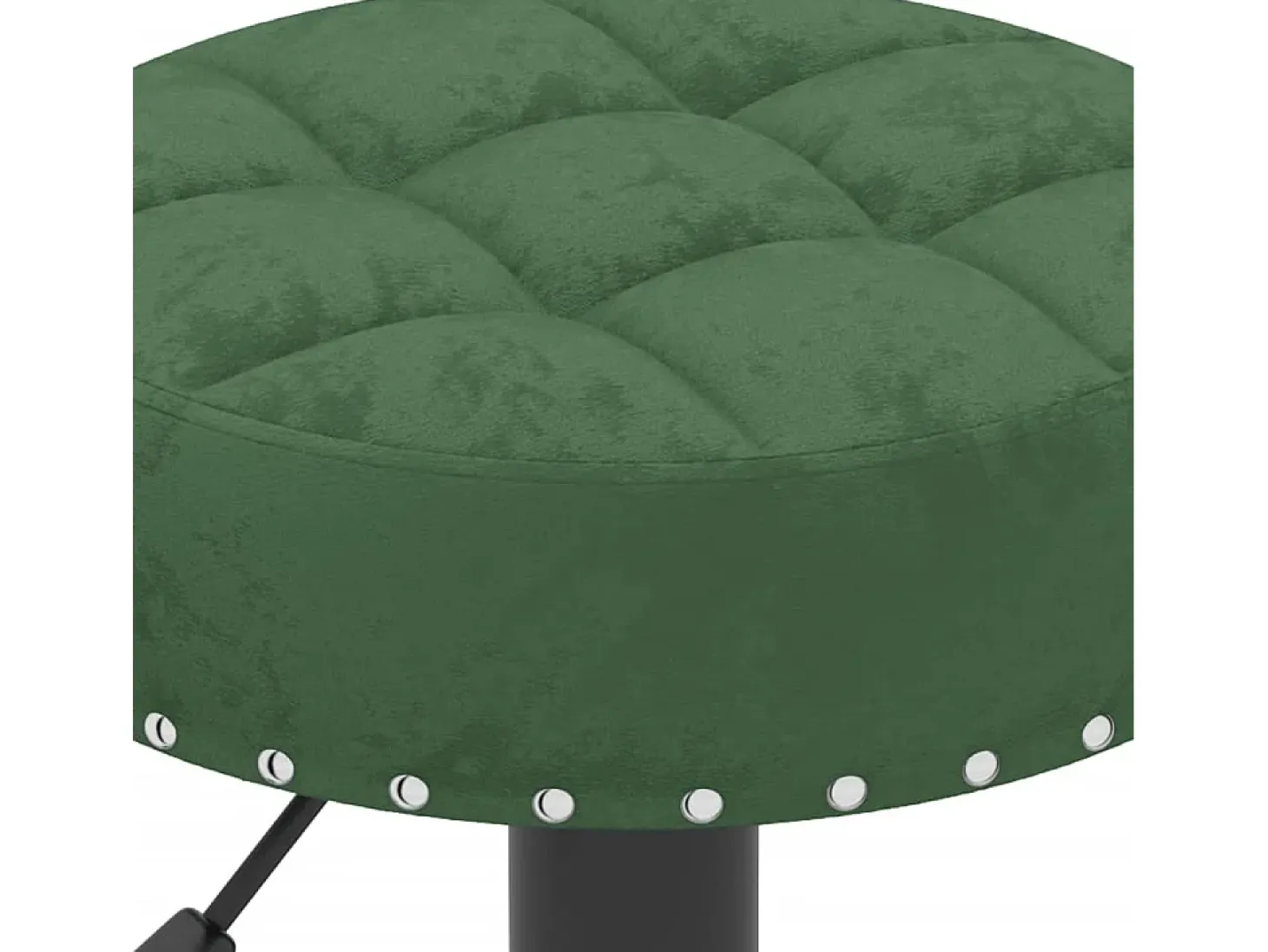 Bancos de bar 2 pcs veludo verde-escuro