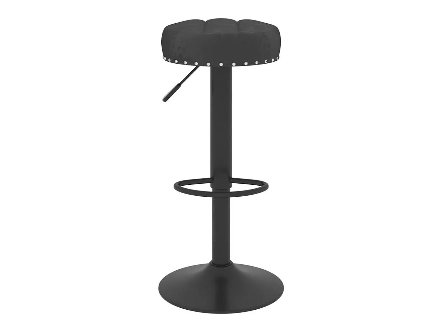 Bancos de bar 2 pcs veludo preto PT921897