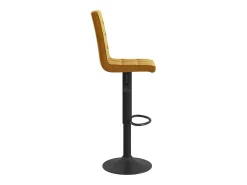 Bancos de bar 2 pcs veludo castanho