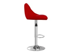 Bancos de bar 2 pcs veludo vermelho tinto
