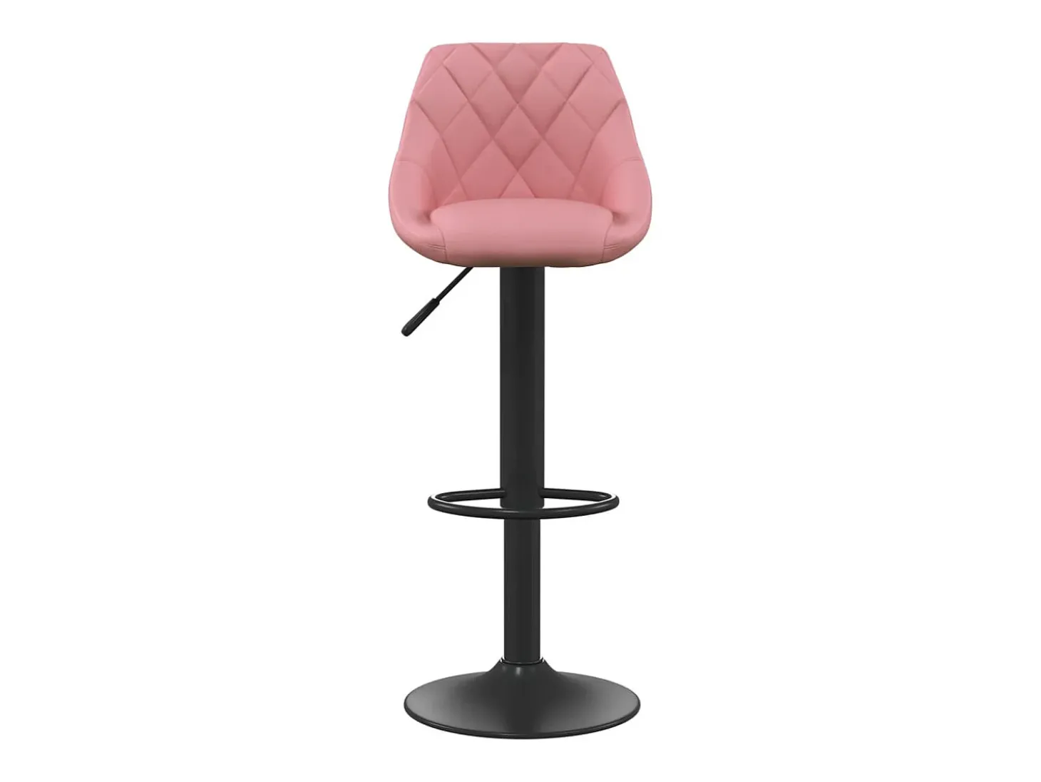Bancos de bar 2 pcs veludo rosa PT816205