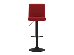 Bancos de bar 2 pcs veludo vermelho tinto PT688271