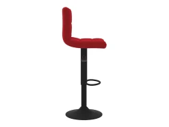 Bancos de bar 2 pcs veludo vermelho tinto PT688271