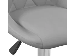 Bancos de bar 2 pcs veludo cinzento-claro