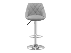 Bancos de bar 2 pcs veludo cinzento-claro