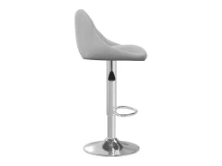 Bancos de bar 2 pcs veludo cinzento-claro