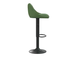 Bancos de bar 2 pcs veludo verde-escuro