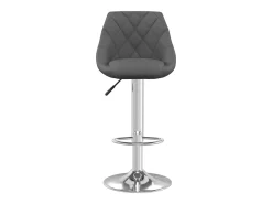 Bancos de bar 2 pcs veludo cinzento-escuro