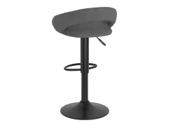 Bancos de bar 2 pcs veludo cinzento-escuro