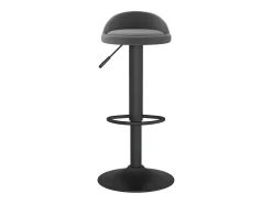 Bancos de bar 2 pcs veludo cinzento-escuro