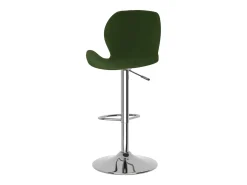 Bancos de bar 2 pcs veludo verde-escuro