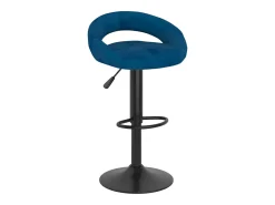 Bancos de bar 2 pcs veludo azul