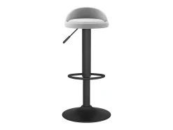 Bancos de bar 2 pcs veludo cinzento-claro