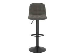 Bancos de bar 2 pcs veludo cinzento-escuro
