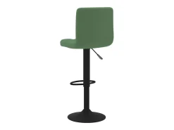 Bancos de bar 2 pcs veludo verde-escuro