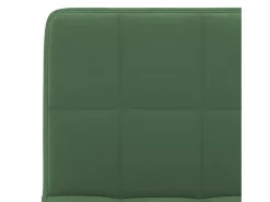 Bancos de bar 2 pcs veludo verde-escuro